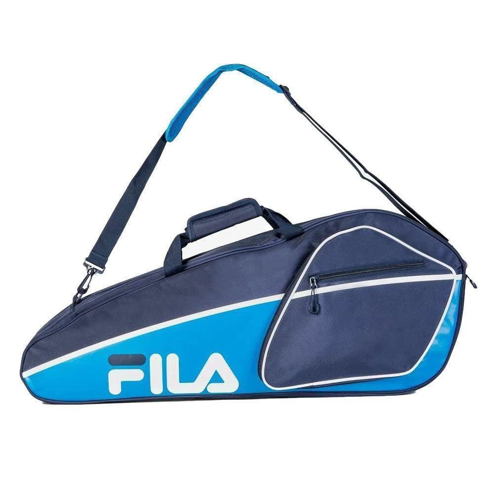 Raqueteira De Tenis Fila Unissex Team Azul Marinho Azul