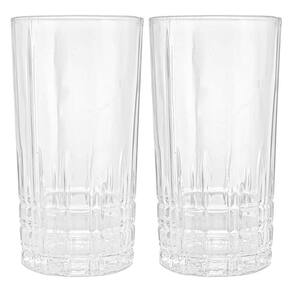 Jogo Copos Cristal Transparente Calcutá 370Ml 2 Peças Lyor