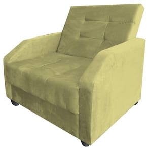 Poltrona Quarto Sala Raquel Plus Size Amarelo