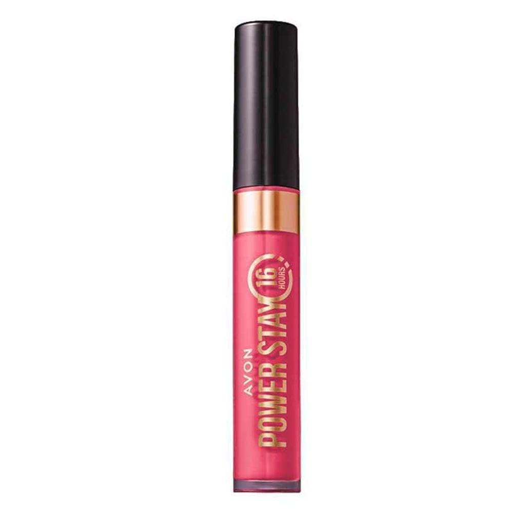 Avon Batom Líquido Power Stay Rosa Super Malva - 6Ml