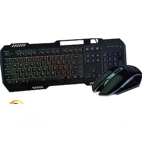Kit Teclado E Mouse Game Semi Mecânico Altomex A-638