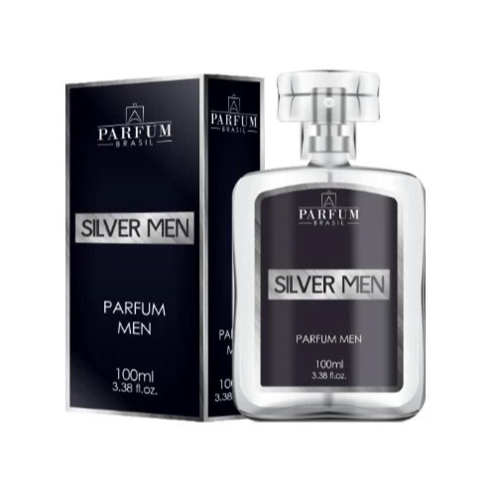 Perfume Masculino Silver Men 100 Ml Parfum Brasil
