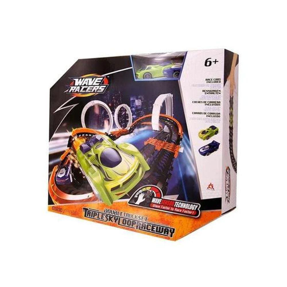 Pista De Corrida Wave Racers Triple Skyloop Race Way Fun