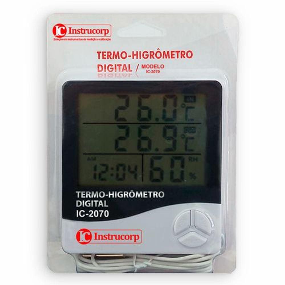 Termohigrômetro Digital