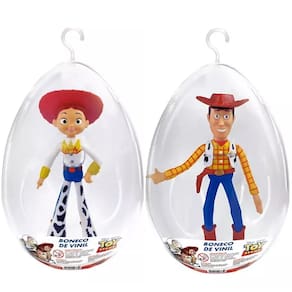 Bonecos de Vinil Jessie e Woody Ovo de Páscoa 26cm Líder