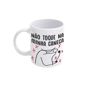 Caneca de Porcelana Flork - Não Toque