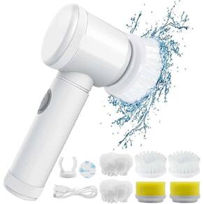 Escova Elétrica Para Limpeza De Banheiro E Fogão