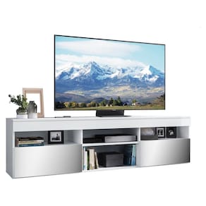 Rack TV 65" Suspenso c/ Esp 2 Portas Paris Multimóveis V3331