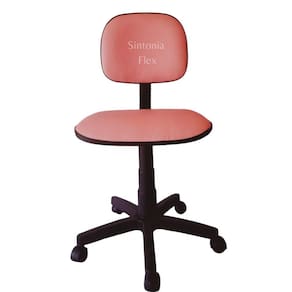 Cadeira secretaria com regulagem de altura corano rosa bebe