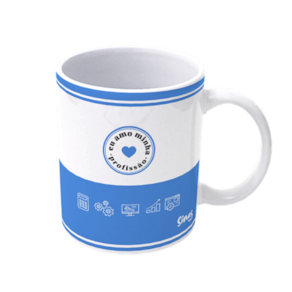 Caneca De Porcelana Profissões - Engenharia