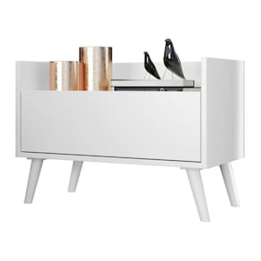 Mesa de Cabeceira 60cm Retrô Multimóveis V3627