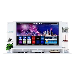 Painel TV 65" com Espelho Nairóbi Plus Multimóveis V3149