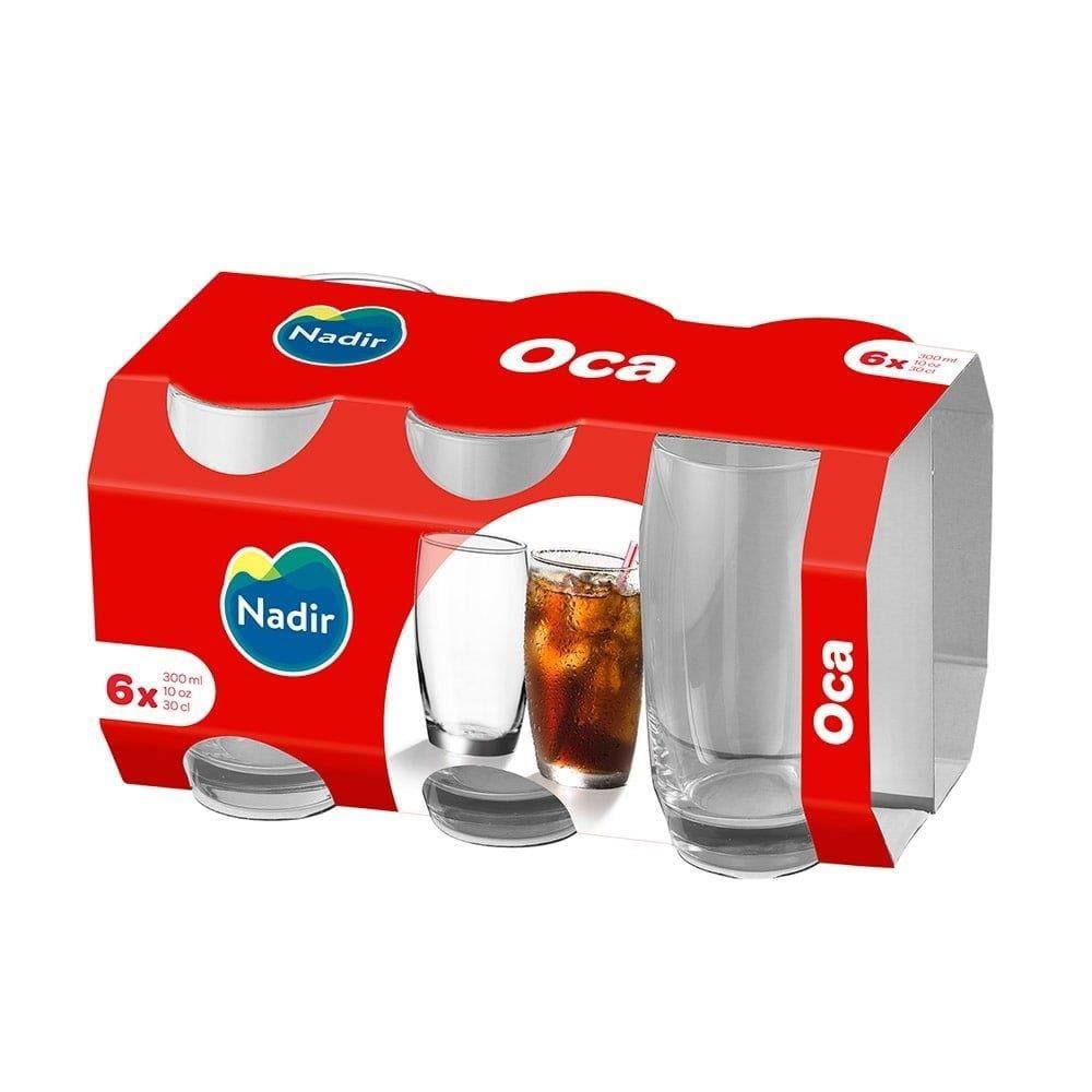 Copo Nadir Oca 300ml Embalagem com 6 Unidades