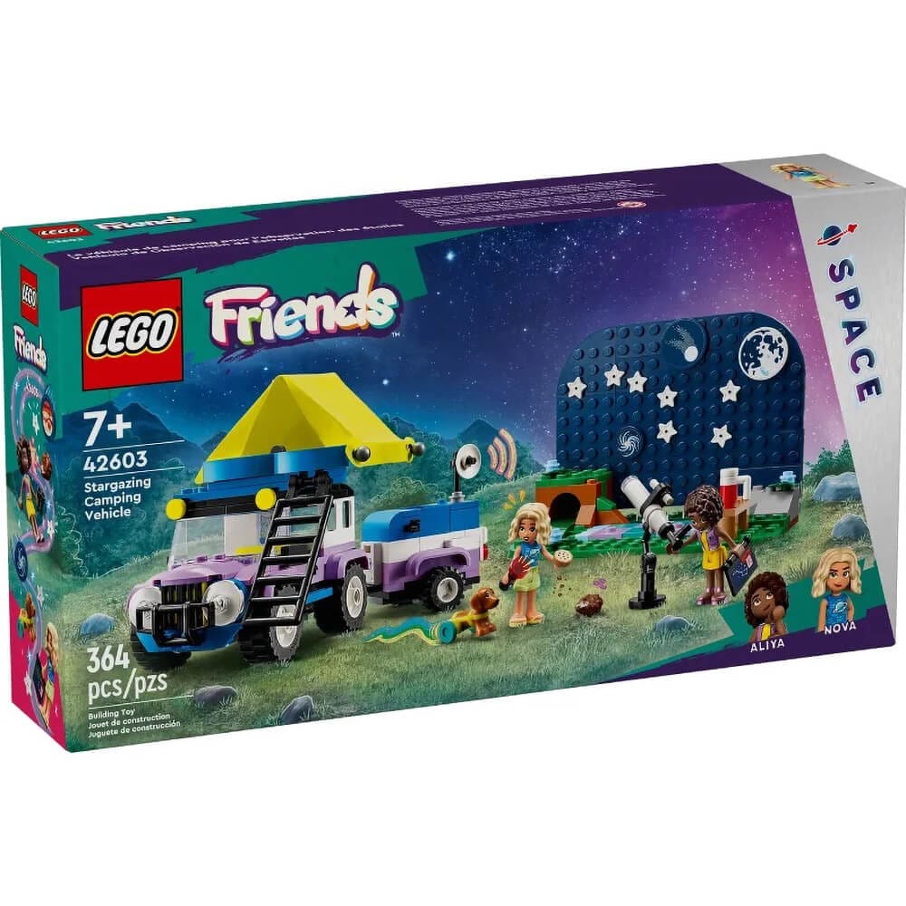 Lego Friends 42603 Veiculo De Acampamento Para Observacao De Estrelas