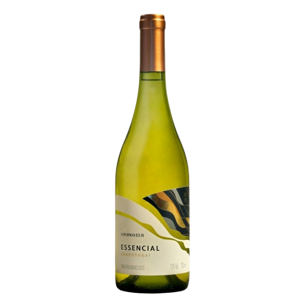Vinho Reserva Especial Courmayeur Essencial Chardonnay Branco Seco 750 Ml