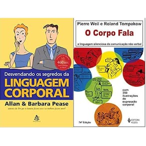 Kit 2 Livros Desvendando Os Segredos Da Linguagem Corporal +