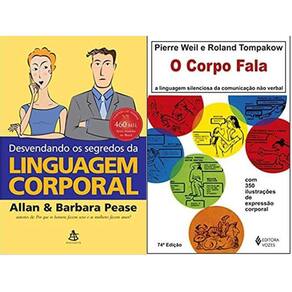 Kit 2 Livros Desvendando Os Segredos Da Linguagem Corporal +