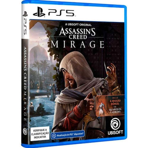 Imagem do produto Assassin's Creed® Mirage PS5 - Físico em Ponto Frio