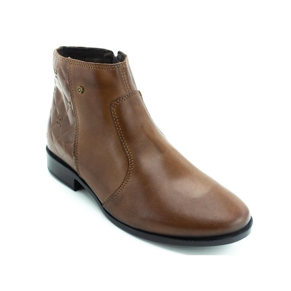 Bota Feminina Perlatto LUN671 - Marrom
