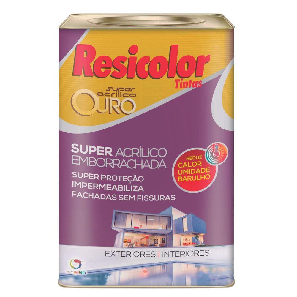 Base média emborrachada ouro 16,2l | resicolor