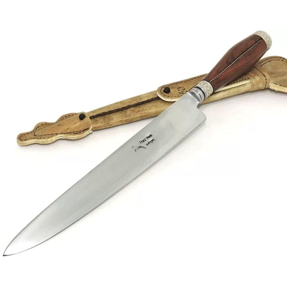 Faca Acero Solingen Franz Wenk Cabo Jacarandá Lâm 24 cm