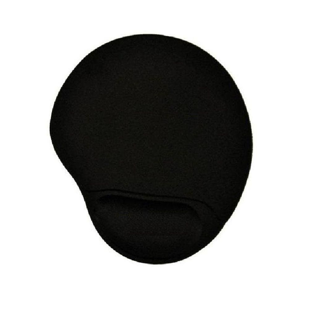 Mouse Pad Gel Com Apoio Descanso De Pulso Medio - Preto