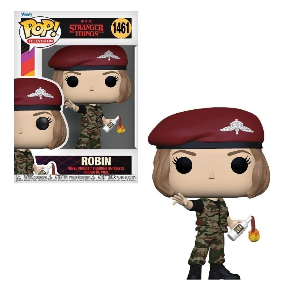 Boneco Funko POP! Stranger Things S4 Robin with Cocktail