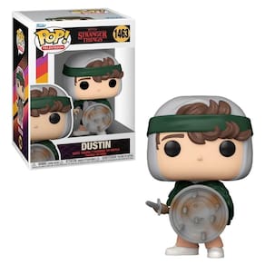Boneco Funko POP! Stranger Things S4 Dustin with Shield??