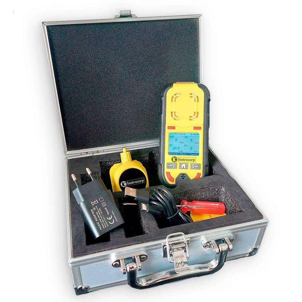 Detector 4 Gases Calibrado Com Certificado