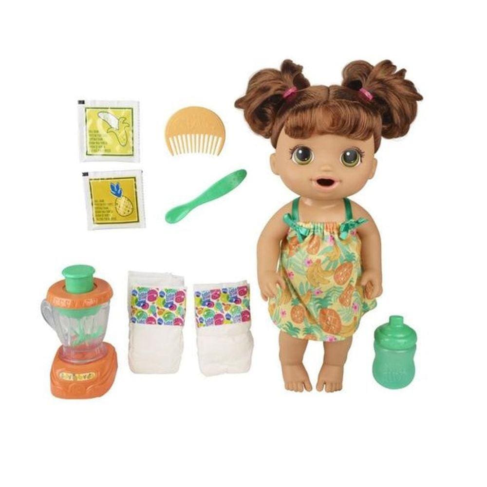 Boneca Baby Alive Misturinha Sabor Tropical Morena - Hasbro