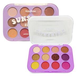 Paleta De Sombras Ruby Rose Sunshine Flavor 9,88G