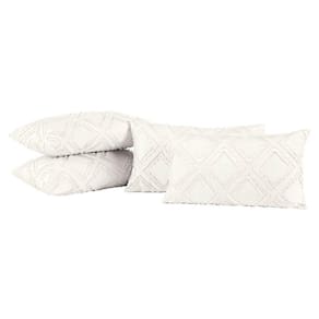 Kit 04 Almofadas Cheias Aveline 60cm x 30cm - Off White