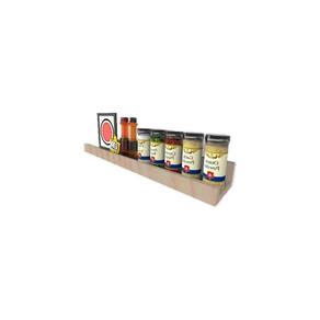 Prateleira Tempero Simples 55 Cm Madeirado Em Mdf