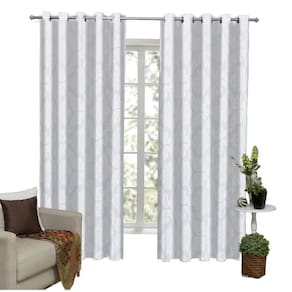 Cortina Tecido Jacquard Semi Blackout 2M X 1,80M - Branco