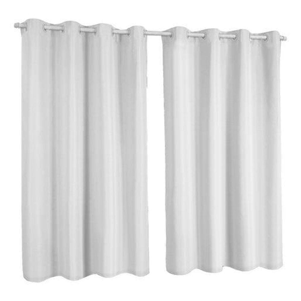 Cortina Blackout Em Pvc 2,80M X 2,50 M - Branco