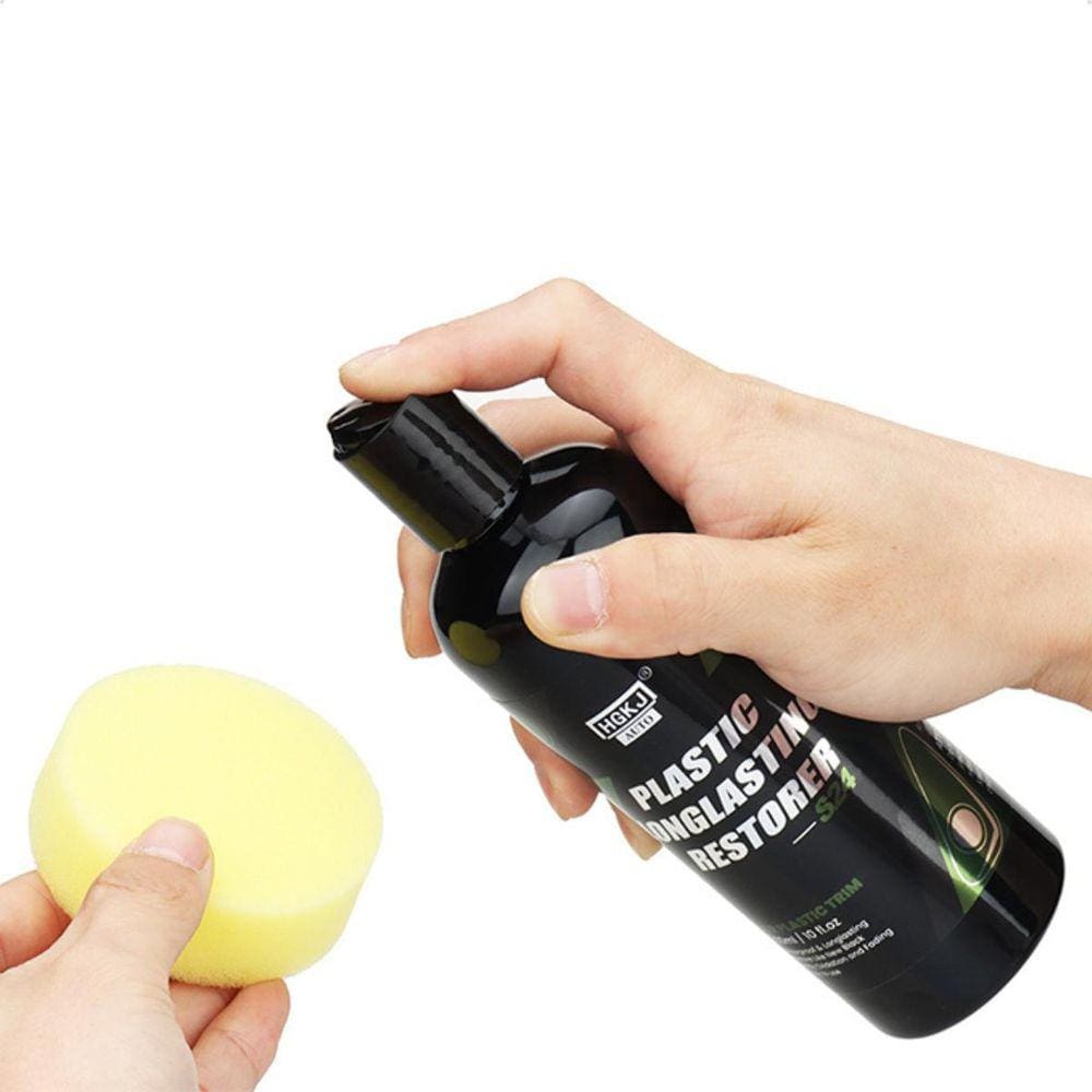 Revitalizador Plastico Volta Brilho De Carro Premium Preto