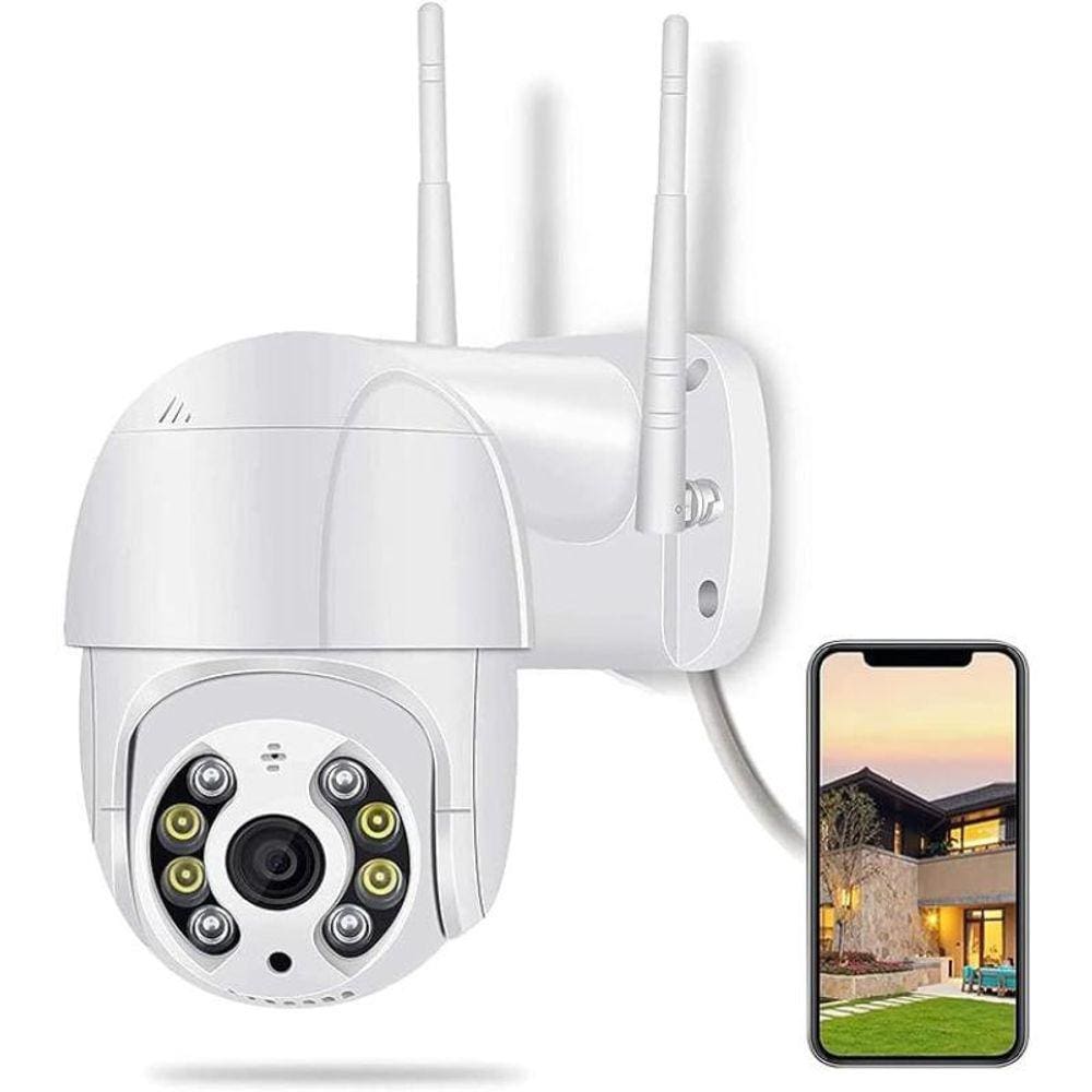 Câmera Ip Icsee Prova D`Água Infravermelho Externa, Wifi Hd