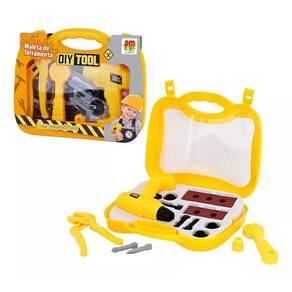 Brinquedo Kit De Ferramentas Infantil Com Maleta Dm Toy 6614
