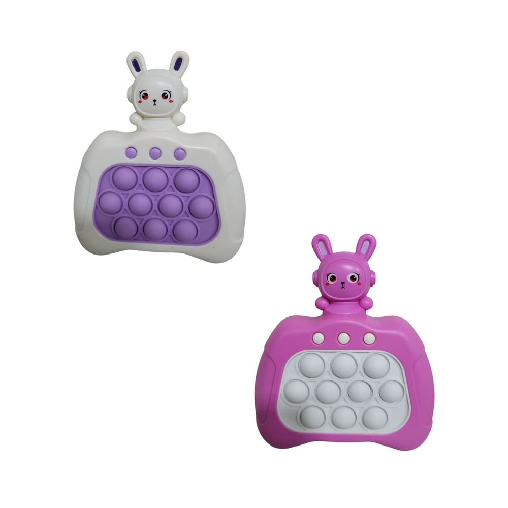 Brinq Pop It Eletrônico C/Luz E Som Coelhinho WX013945