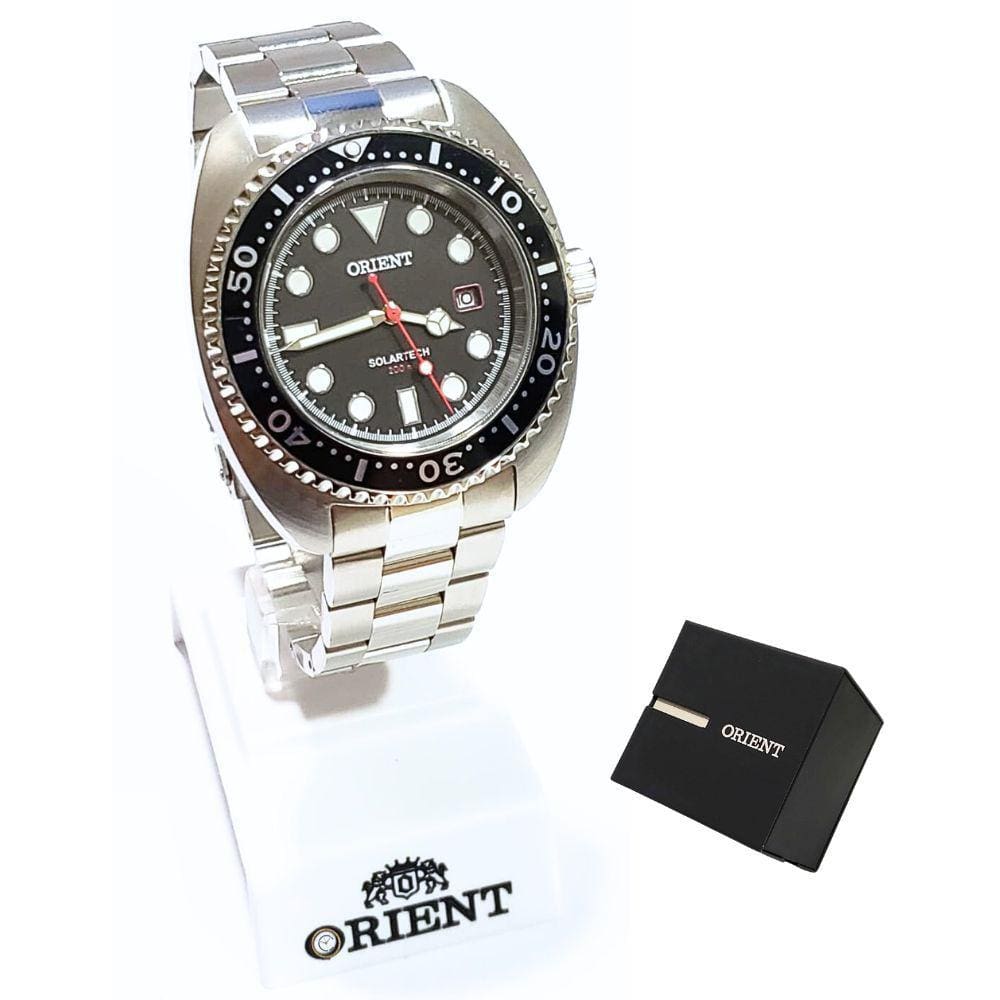 Relógio Orient Masculino Analógico Solartech MBSS1444 P1SX