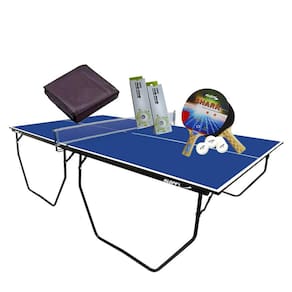 MESA DE PING PONG COM RODÍZIO MDF 15mm KLOPF 1009 + KIT 5055 + 6 Bolinhas + Capa Slim