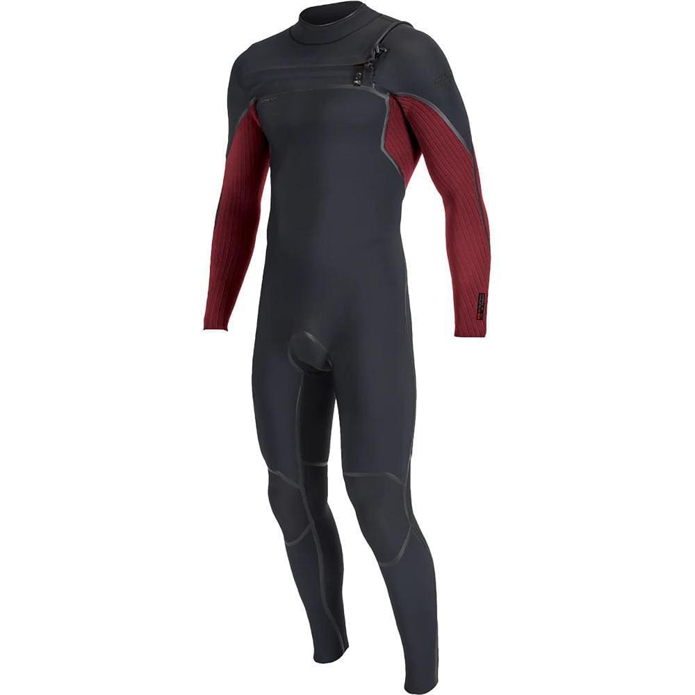 Long John O`Neill Hyperfreak Fire 3/2MM Chest Zip Full Black