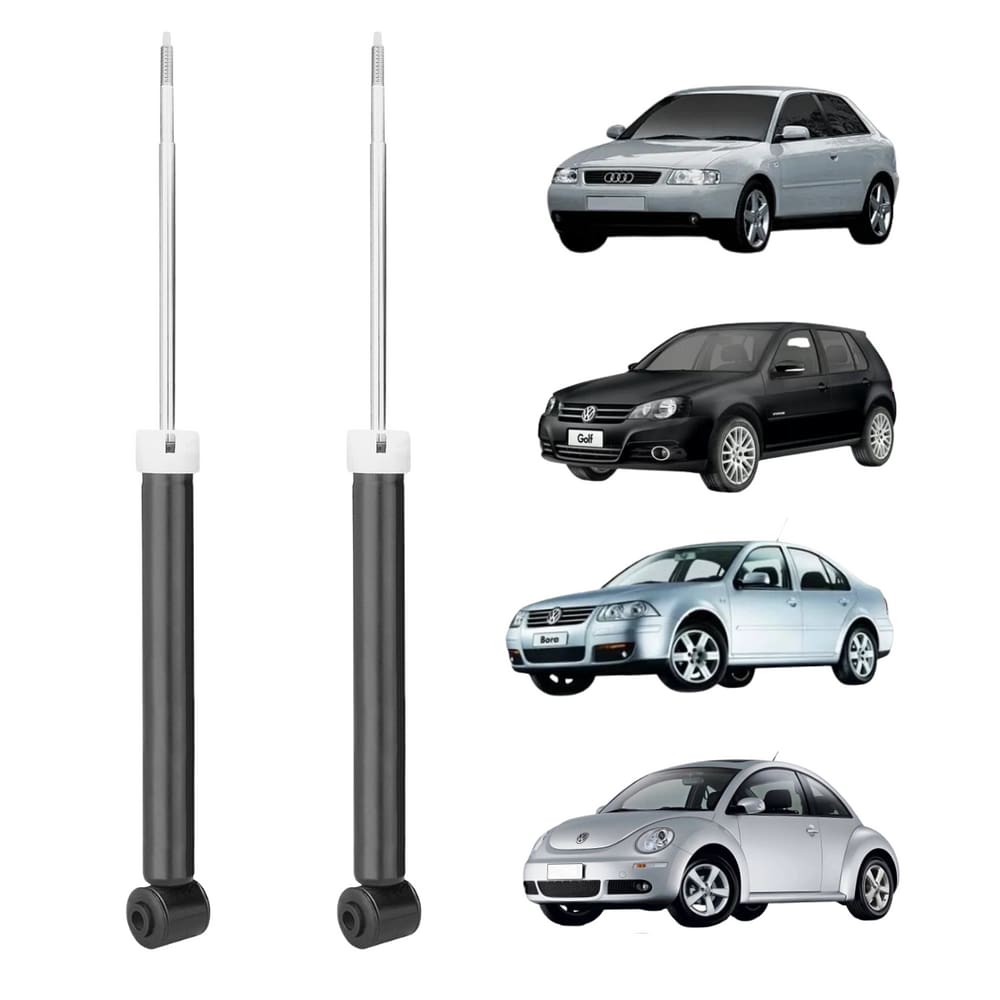 Par Amortecedor Traseiro Nakata Esquerdo+Direito Volkswagen New Beetle 2004 A 2012