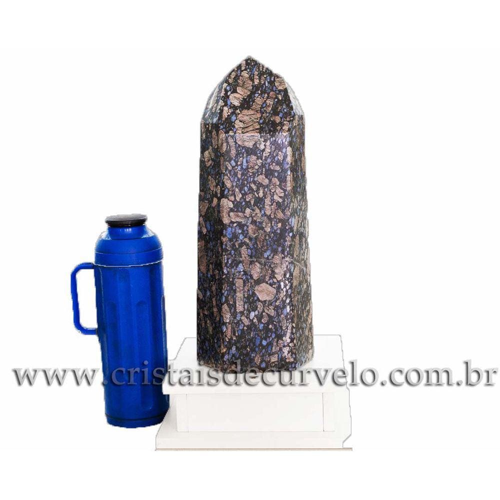Ponta Riolita Lava Vulcânica Pedra Grande 43 cm Cod 109101