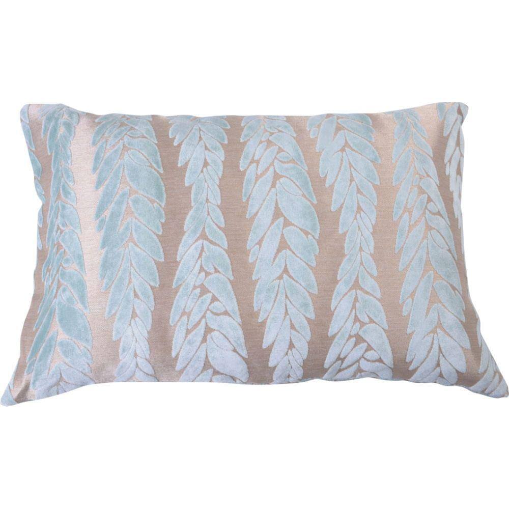 Almofada Vizapi 40X60Cm Ramos Azul Acqua