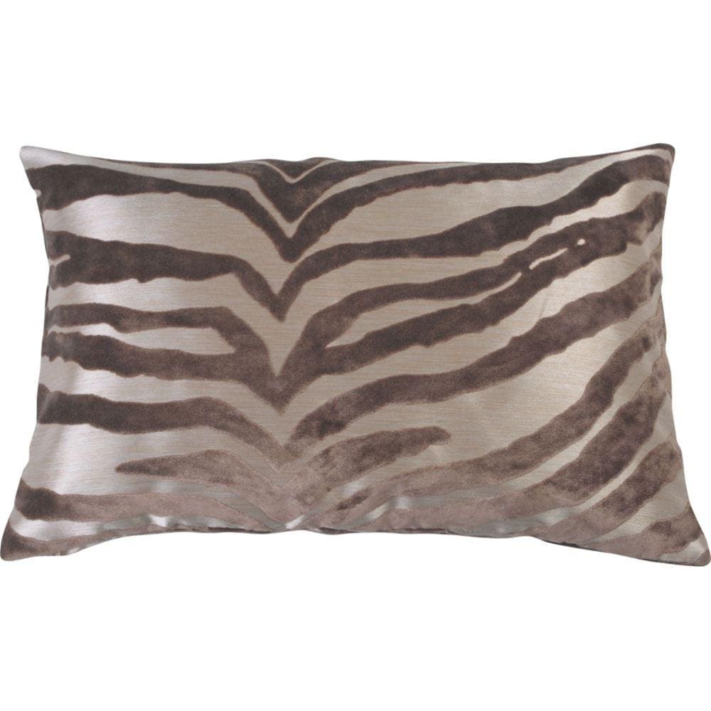 Almofada Vizapi 40X60Cm Zebra Marrom Chocolate