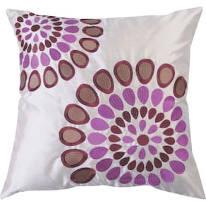 Almofada Vizapi 45X45Cm Mandala Rosa Pink