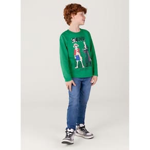 Camiseta Unissex One Piece Infantil Brandili