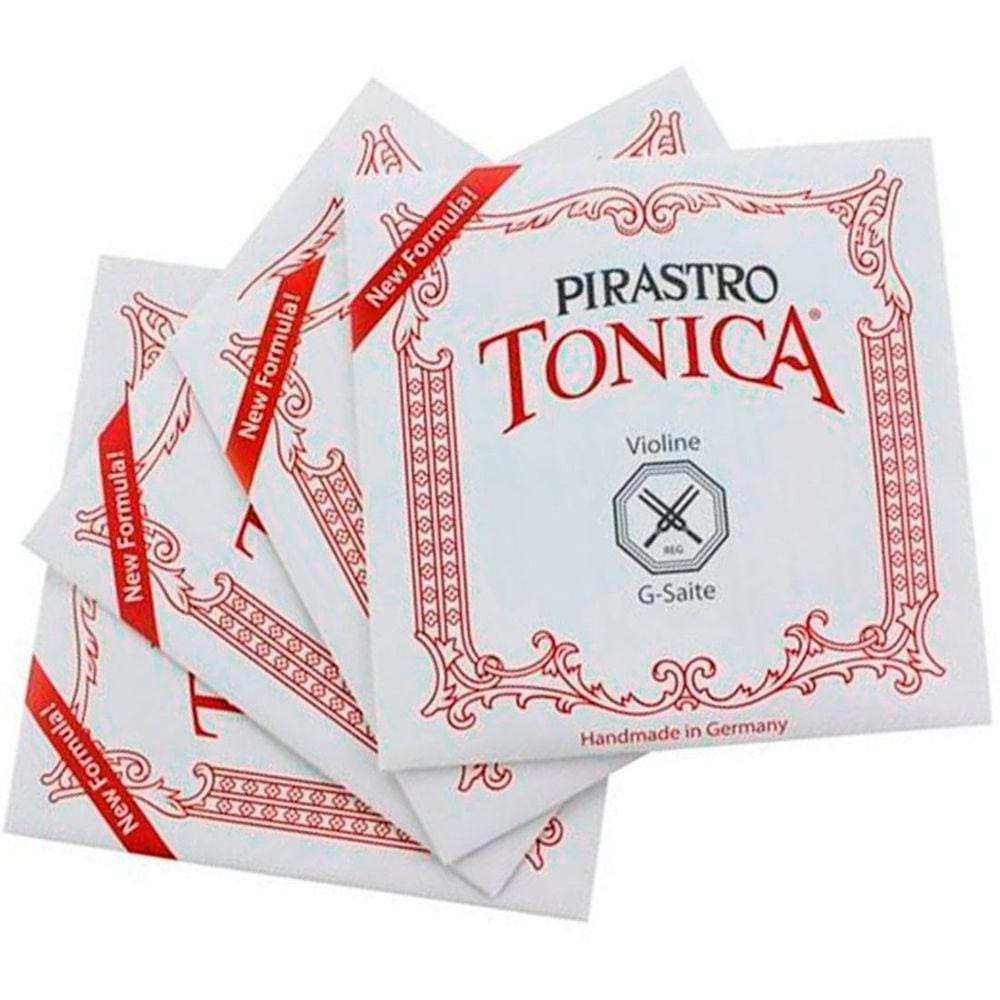Encordoamento Pirastro Tonica Violino 4/4 -Nova Fórmula