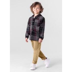 Casaco Flanelado Infantil Menino Mundi
